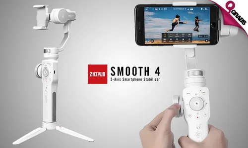 Zhiyun Smooth 4 Three-Axis Handheld Gimbal!